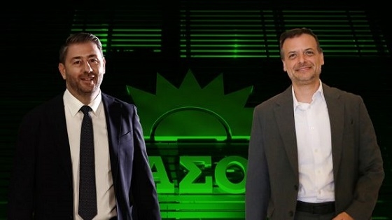 Οι δύο μονομάχοι για τη θέση του Προέδρου στο ΠΑΣΟΚ.